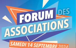 Rendez-vous au forum des associations !