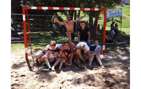 Tournoi de Sandball à Aurec-sur-Loire